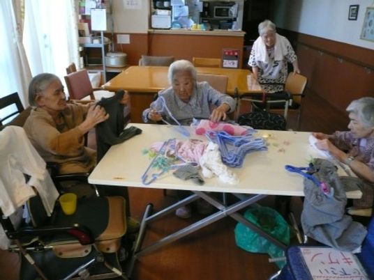 利用者の活動する多目的室