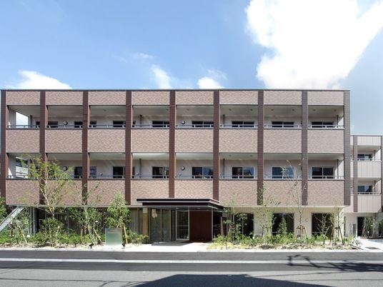 清潔感のある建物外観