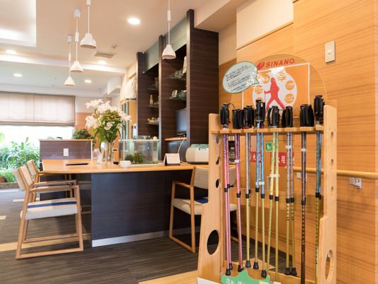  暖かみのあるコモンスペース  