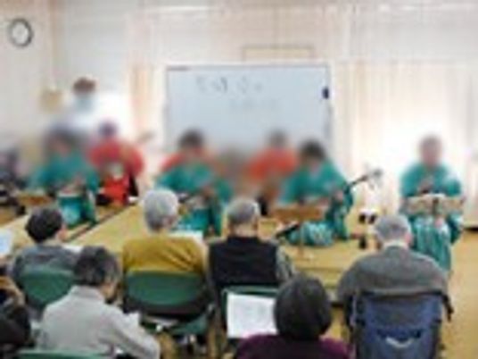 活動中の多目的室