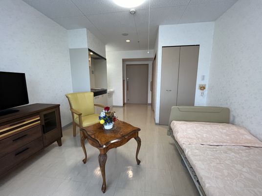 ゆったり過ごせる居室
