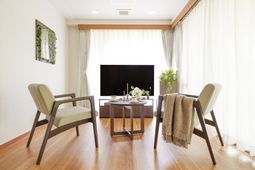 緑豊かな屋上庭園