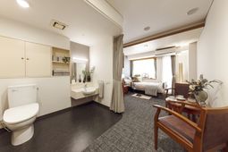 明るい共用スペース