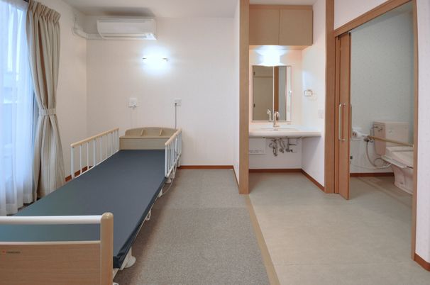 広々とした清潔な居室