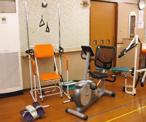 設備充実の機能訓練室