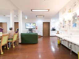 共有スペースの明るい様子