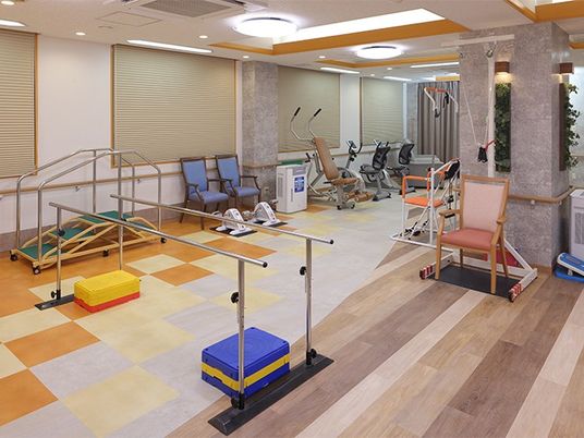 機能訓練室の器具  