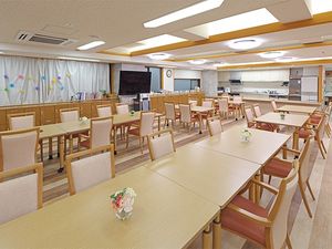 明るい食堂  