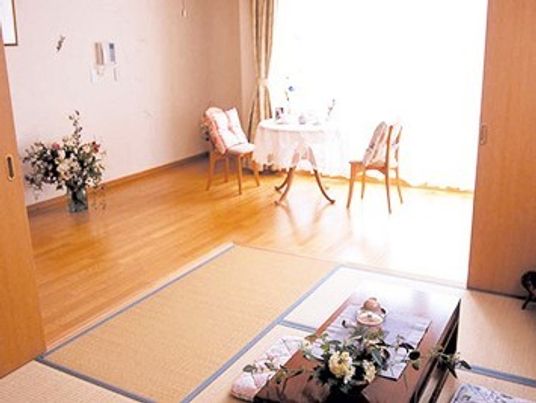和洋折衷の居室