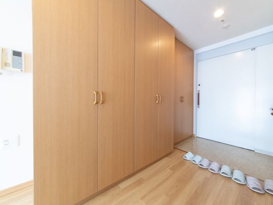 キレイな居室の玄関