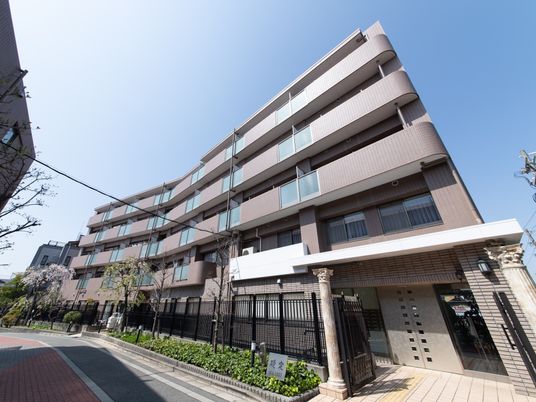 都会の清潔な外観