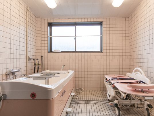 清潔感ある浴室設備