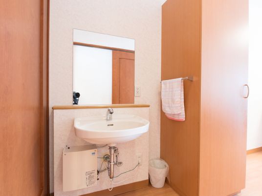 清潔感のある洗面台