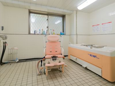 清潔感ある浴室設備