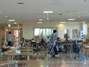 落ち着くラウンジ