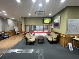 ラウンジの一角