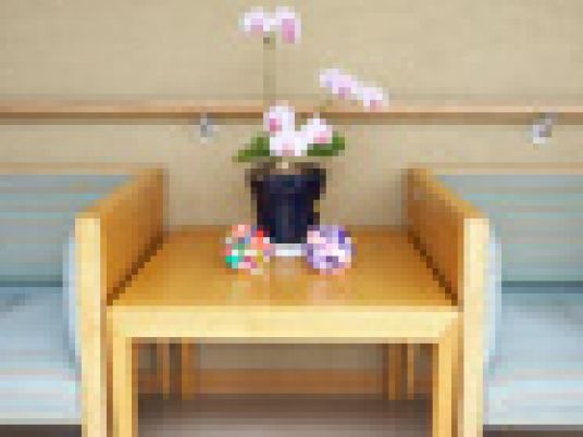 落ち着いた休憩室