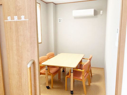 相談室の様子