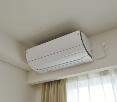 整備された空調設備