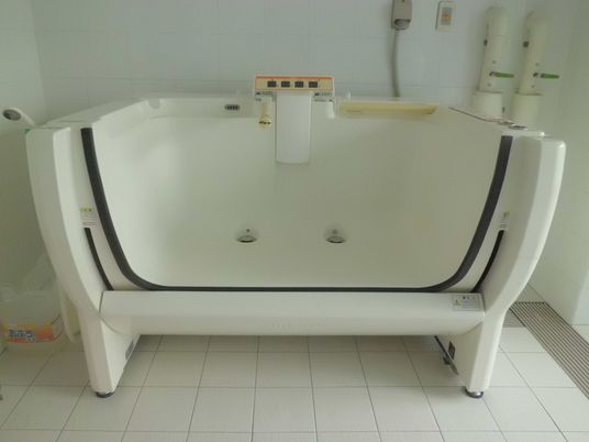 機能的な浴室