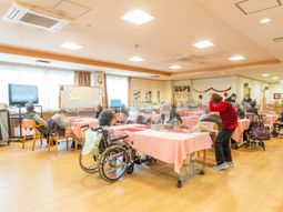 共有スペースでの日常シーン