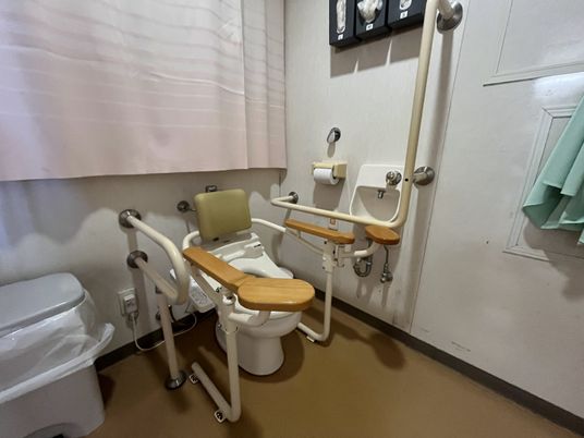 安全で快適な場所、トイレ