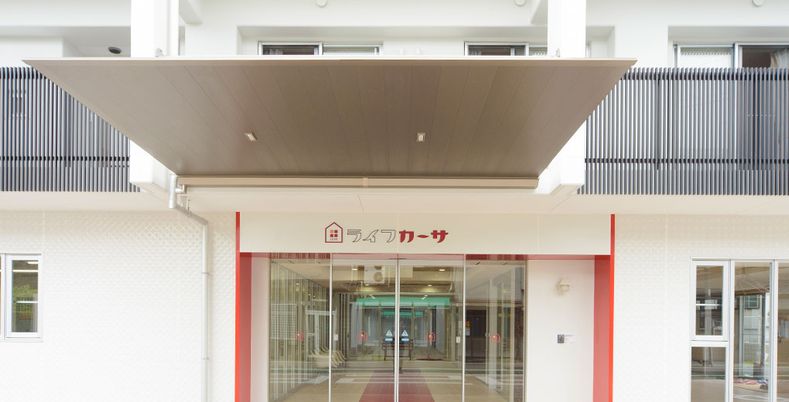 広々としたエントランス