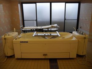 浴室の機械浴槽  
