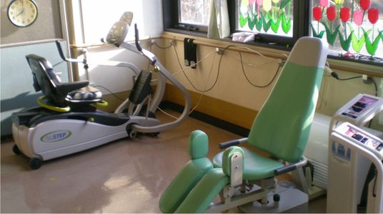 機能訓練室の一角
