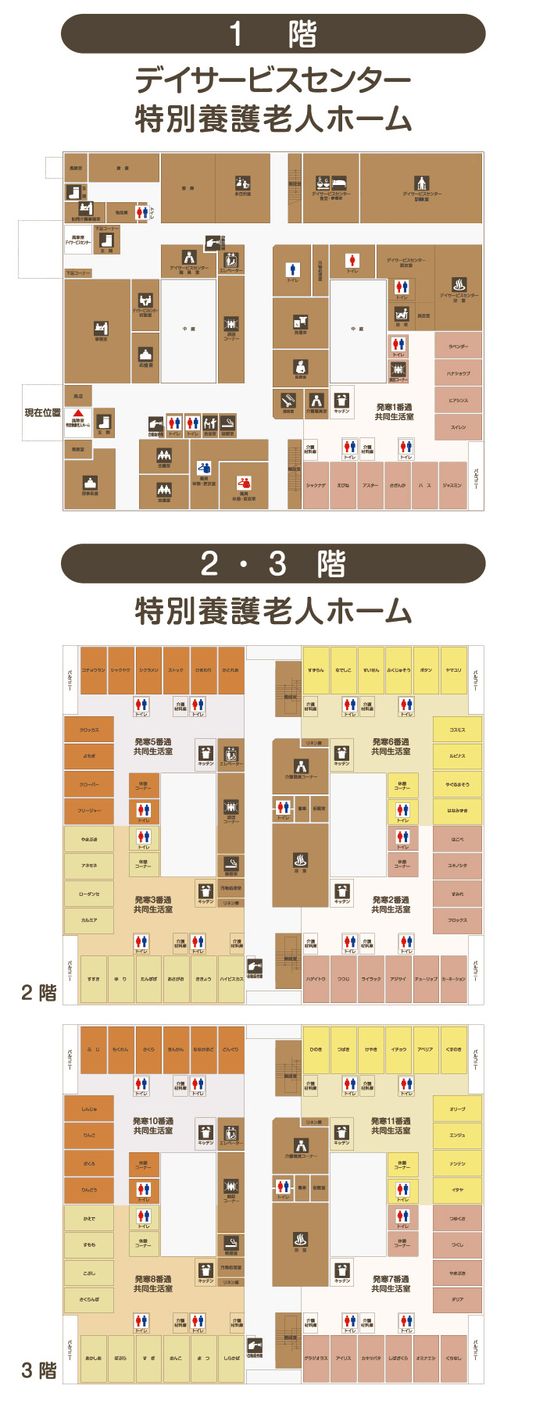 明るい空間の見取り図