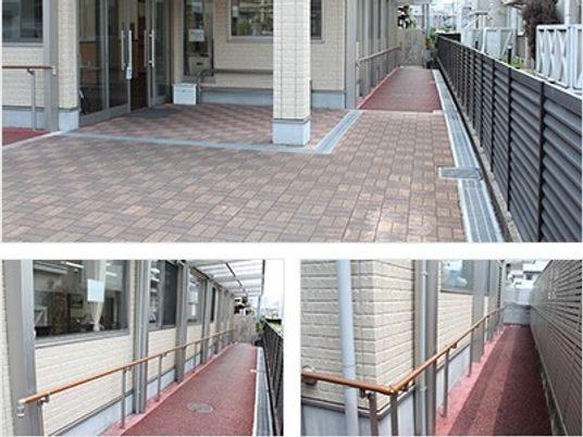 建物外の通路  
