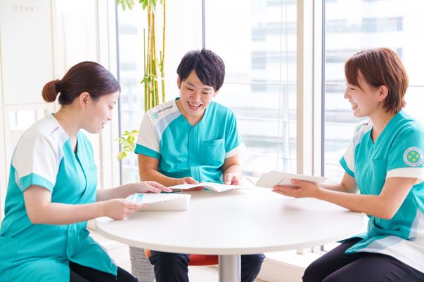 優しい雰囲気の室内