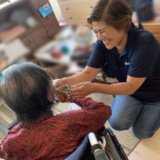 温かい交流の様子