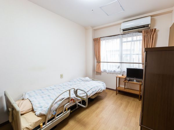 清潔な個室の居室
