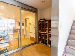 エントランスと靴棚