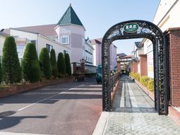 清潔感あるエントランス