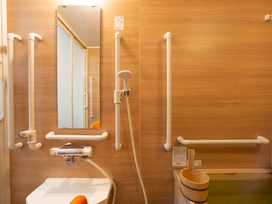 バリアフリー対応の洗面台