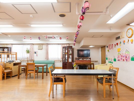 共有スペースの居心地のよい様子
