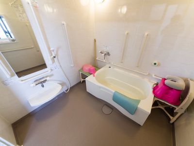 バリアフリー浴室設備