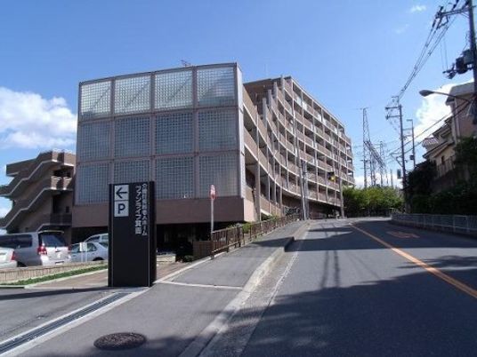 多階層のモダンな建物