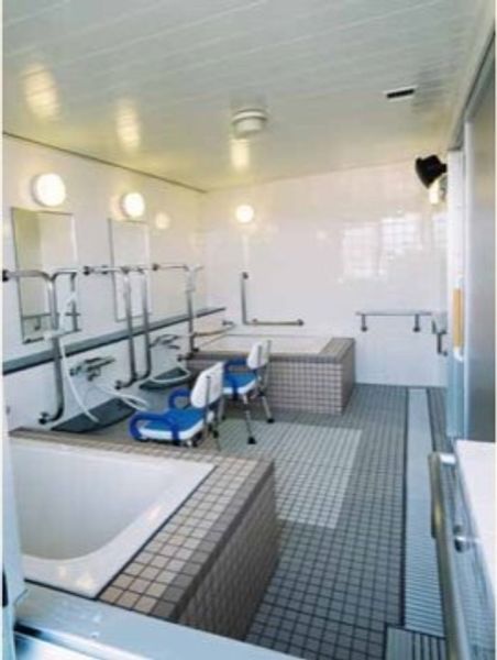 清潔感のある浴室