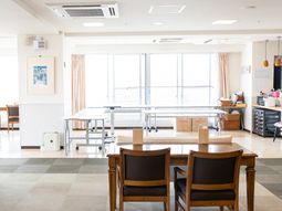 明るい共有スペース