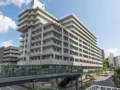 多階層のモダンな外観