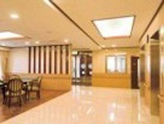 ゆったりした廊下の風景