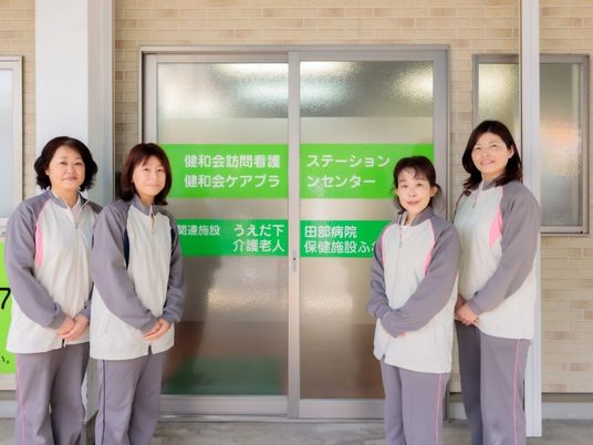 スタッフ集合のエントランス  