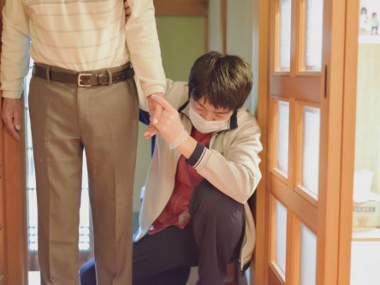 介護支援の様子