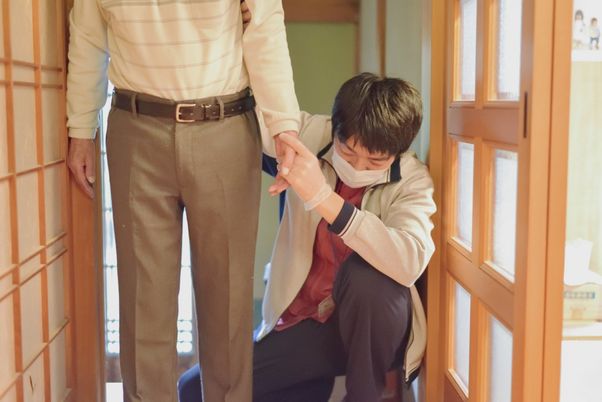 介護支援の様子
