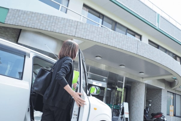 医療法人橘会横山病院の外観