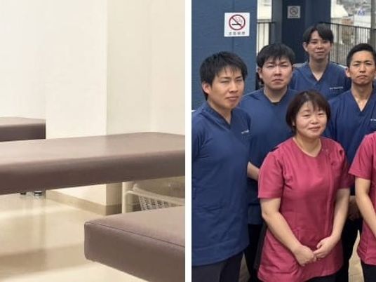 スタッフ集合の理美容室  