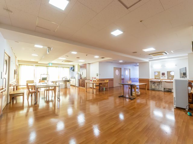 広々とした共有スペース